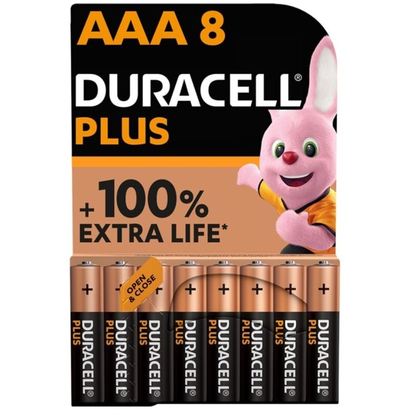 Duracell – Pile alcaline plus power 100 AAA lr03 8 unit?