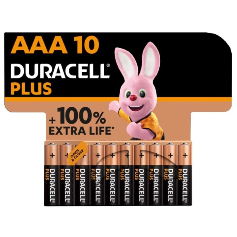 Duracell – Pile alcaline plus power 100 AAA lr03 10 unit?
