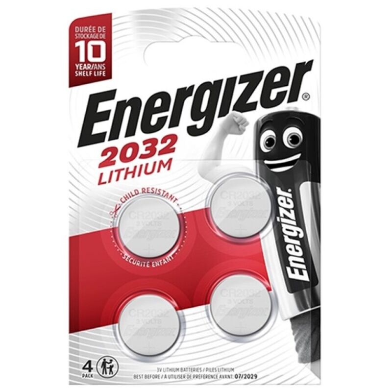 Energizer – Pile bouton lithium cr2032 3v 4 unit?
