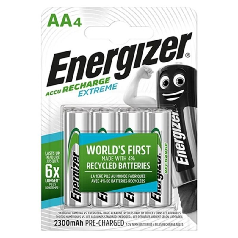 Energizer – Batterie rechargeable extreme hr6 AA 2300mah 4 unit?