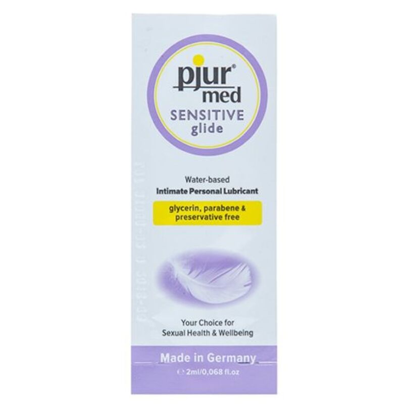 pjur – Med lubrifiant base eau sensitive glide 2 ml