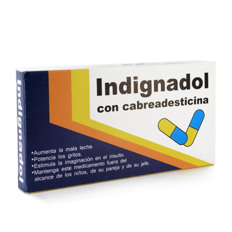 Diable Goloso – Boite a medicaments indignadol