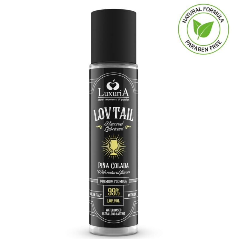 Intimateline – Lubrifiant lovtail base d'eau luxuria ananas colada 60 ML