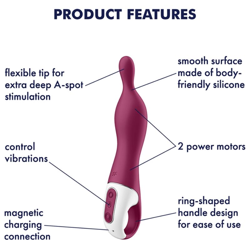 Satisfyer – Vibrateur amazing 1 aspot baie