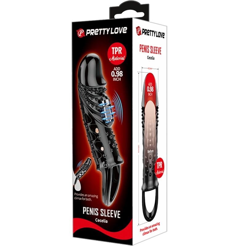 PRETTY LOVE - CECELIA FUNDA ZWARTE PEN