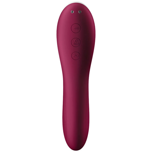 SATISFYER - DUAL CRUSH ESTIMULATOR AND VIBRADOR