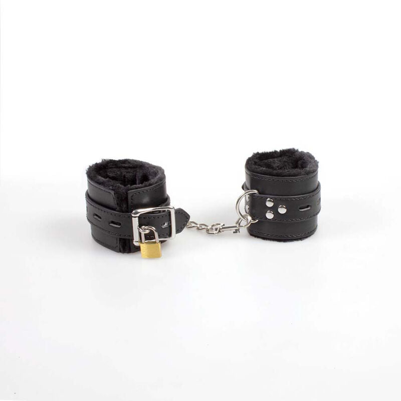 SecretPlay – Menottes de bondage noires collection BDSM