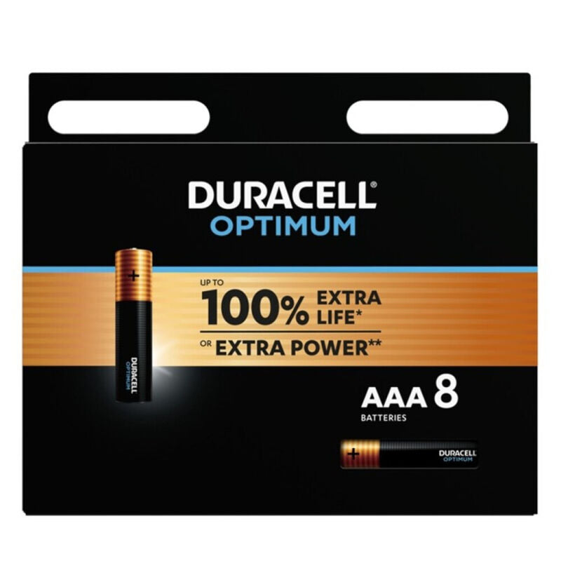 Duracell – Pile alcaline optimum AAA lr03 8 unit?