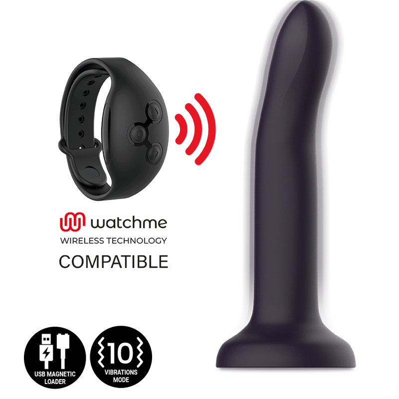MYTHOLOGY - DUMAN MYSTIC DILDO M - VIBRADOR COMPATIBLE WITH WATCHME WIRELESS TECHNOLOGY