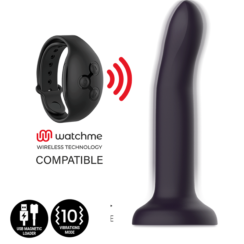 MYTHOLOGY - DUMAN MYSTIC DILDO L - VIBRADOR COMPATIBLE WITH WATCHME WIRELESS TECHNOLOGY