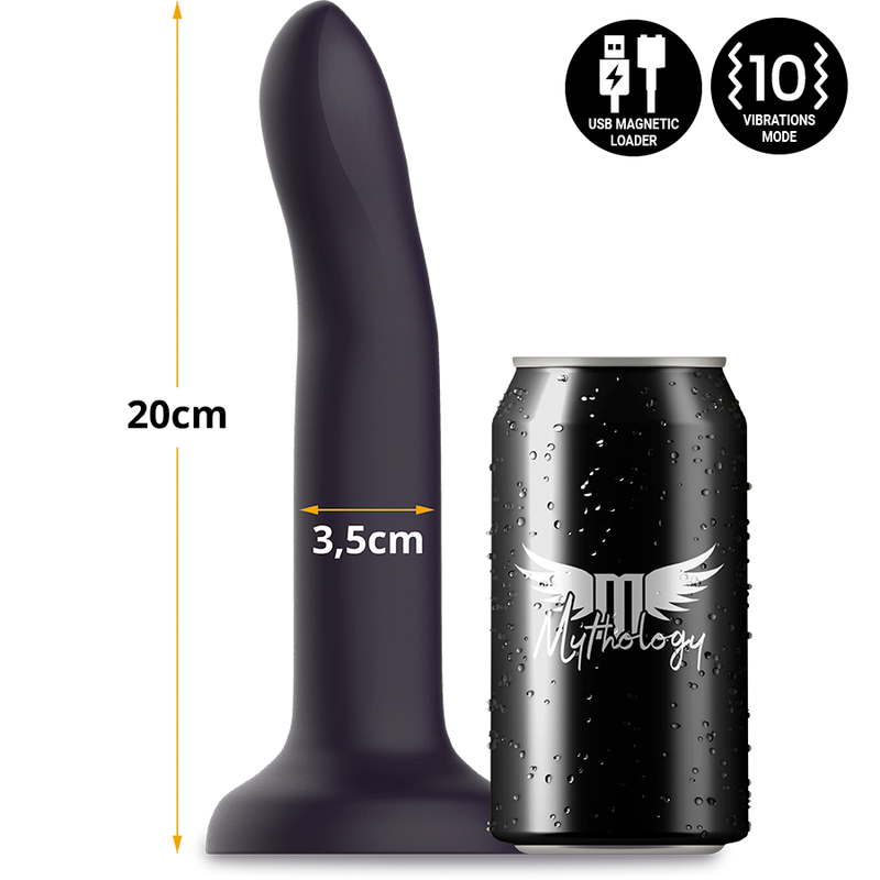 MYTHOLOGY - DUMAN MYSTIC DILDO L - VIBRADOR COMPATIBLE WITH WATCHME WIRELESS TECHNOLOGY