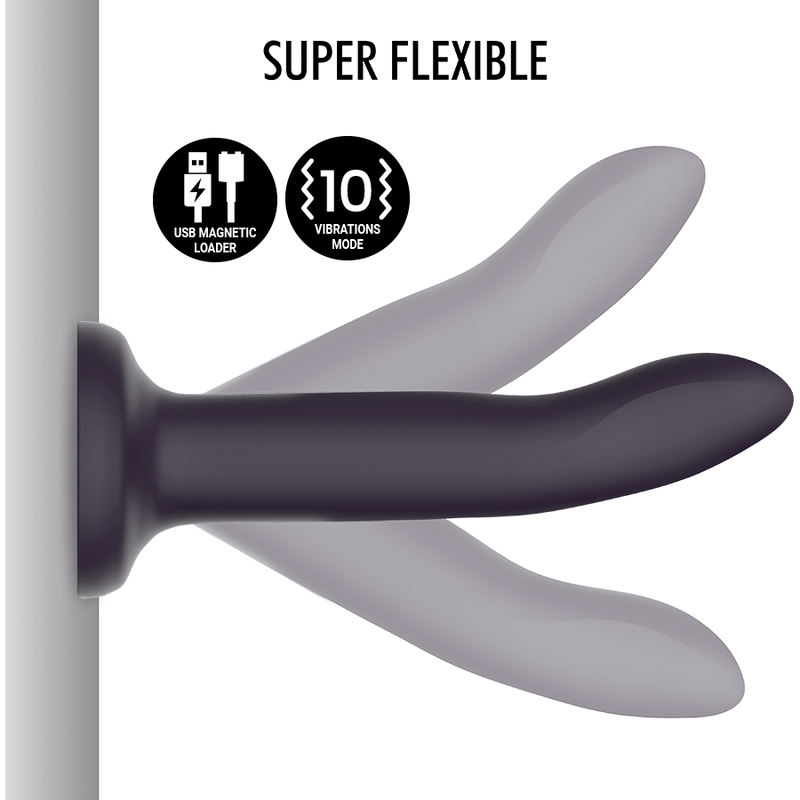 MYTHOLOGY - DUMAN MYSTIC DILDO L - VIBRADOR COMPATIBLE WITH WATCHME WIRELESS TECHNOLOGY