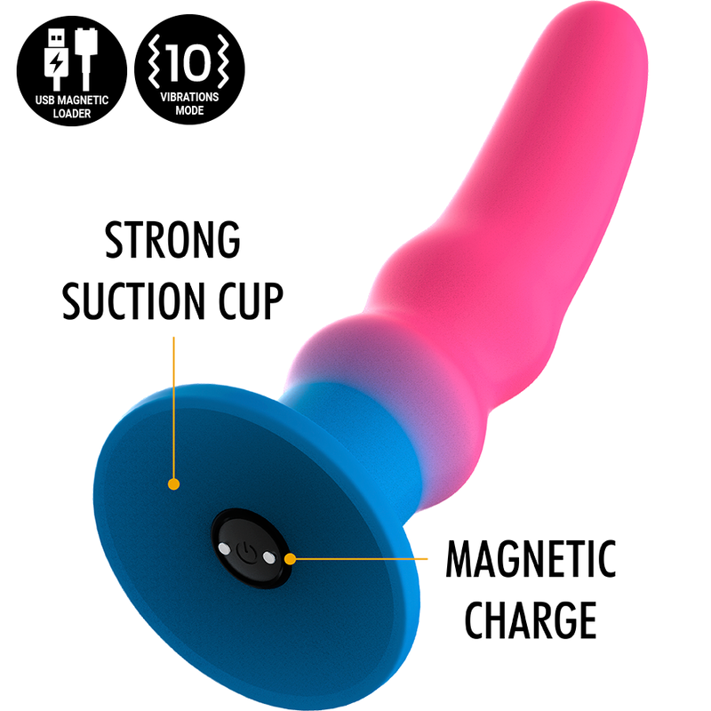 MYTHOLOGY - KUNO UTOPIA DILDO S - VIBRADOR COMPATIBLE WITH WATCHME WIRELESS TECHNOLOGY