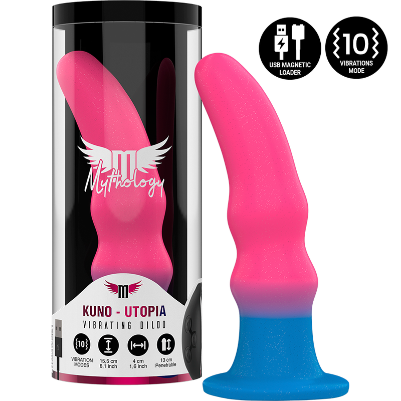 Mythology – Kuno utopia dildo M - vibrateur compatible avec la technologie sans fil watchme