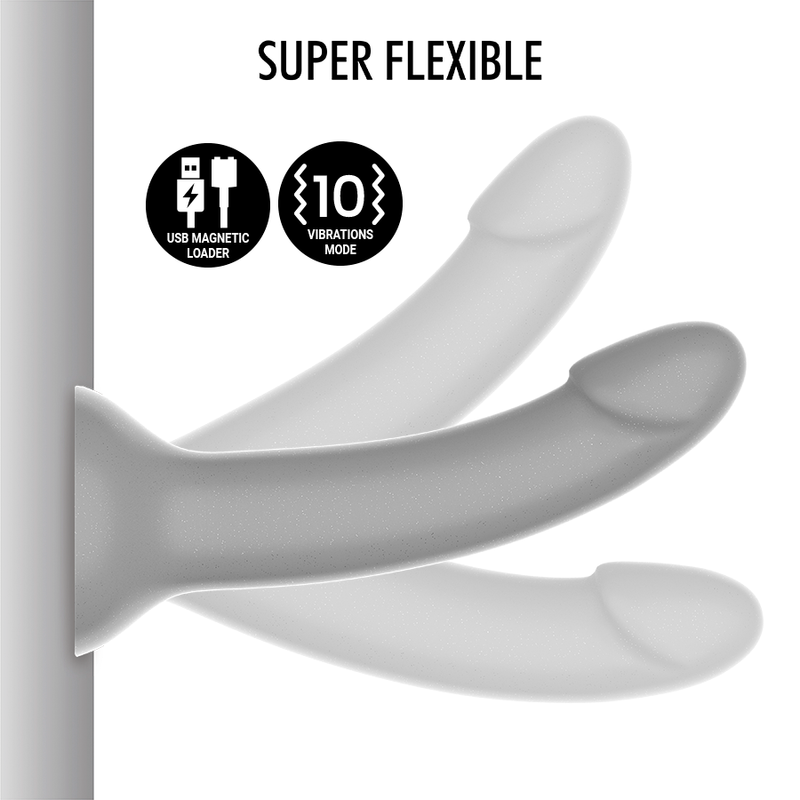 MYTHOLOGY - RUNE MAJESTIC DILDO S - VIBRADOR COMPATIBLE WITH WATCHME WIRELESS TECHNOLOGY
