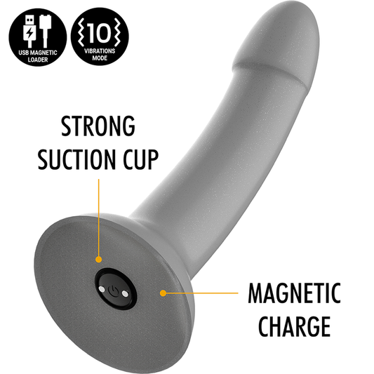 MYTHOLOGY - RUNE MAJESTIC DILDO S - VIBRADOR COMPATIBLE WITH WATCHME WIRELESS TECHNOLOGY