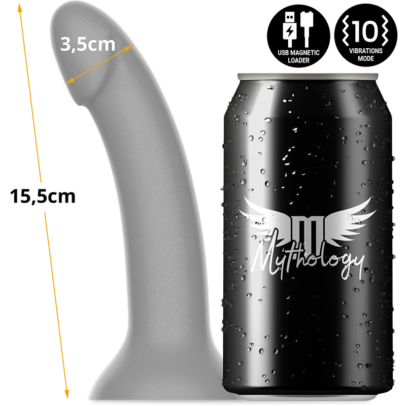 MYTHOLOGY - RUNE MAJESTIC DILDO S - VIBRADOR COMPATIBLE WITH WATCHME WIRELESS TECHNOLOGY