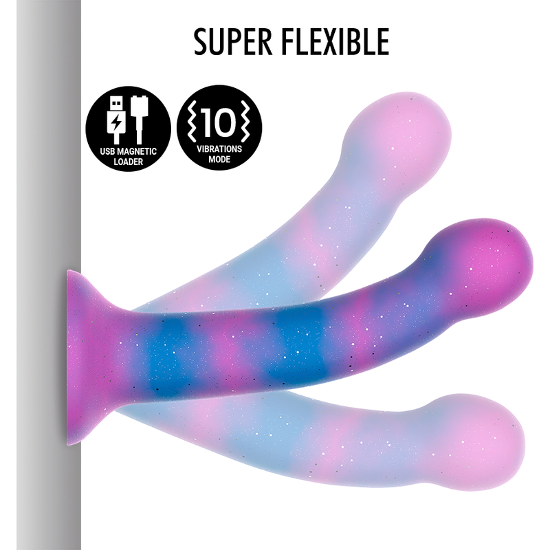 MYTHOLOGIE - DION GALACTIC DILDO S - VIBRADOR COMPATIBEL MET WATCHME DRAADLOZE TECHNOLOGIE