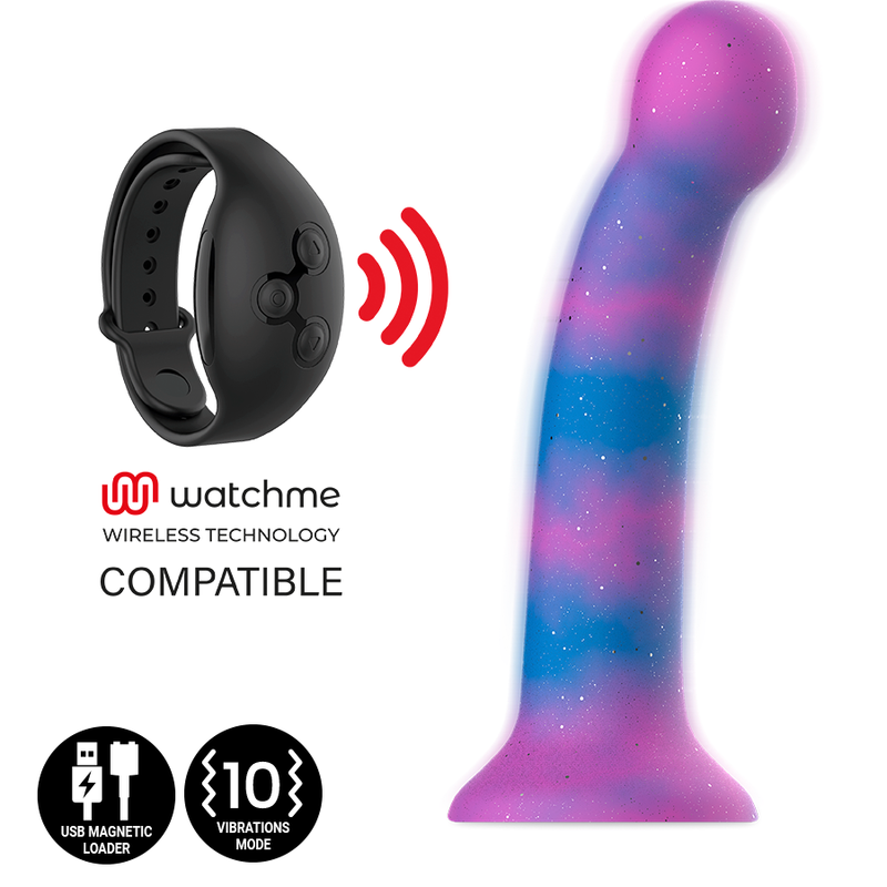 MYTHOLOGIE - DION GALACTIC DILDO S - VIBRADOR COMPATIBEL MET WATCHME DRAADLOZE TECHNOLOGIE