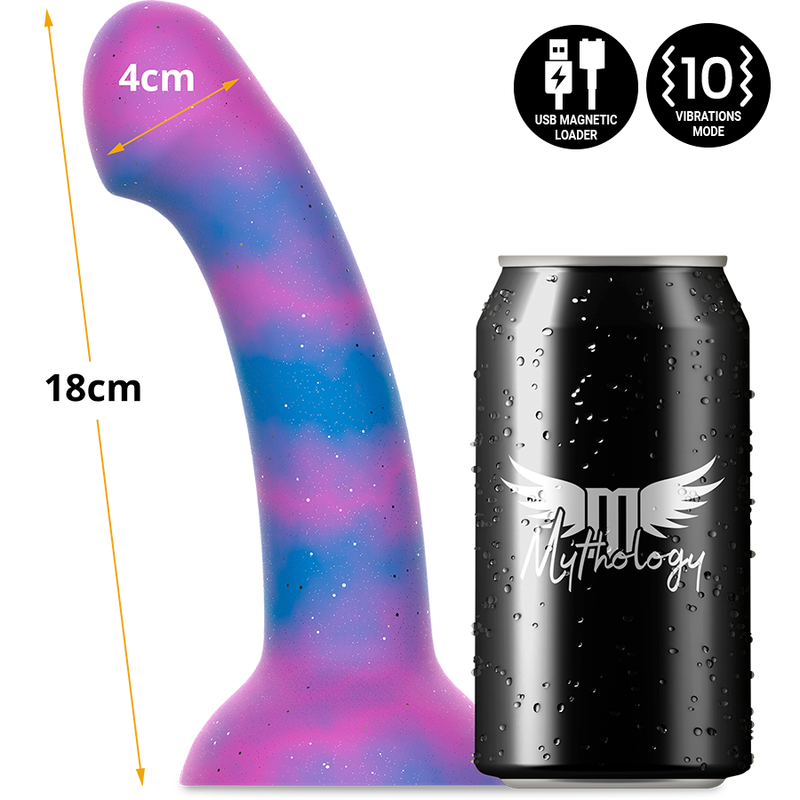MYTHOLOGIE - DION GALACTIC DILDO M - VIBRADOR COMPATIBEL MET WATCHME DRAADLOZE TECHNOLOGIE