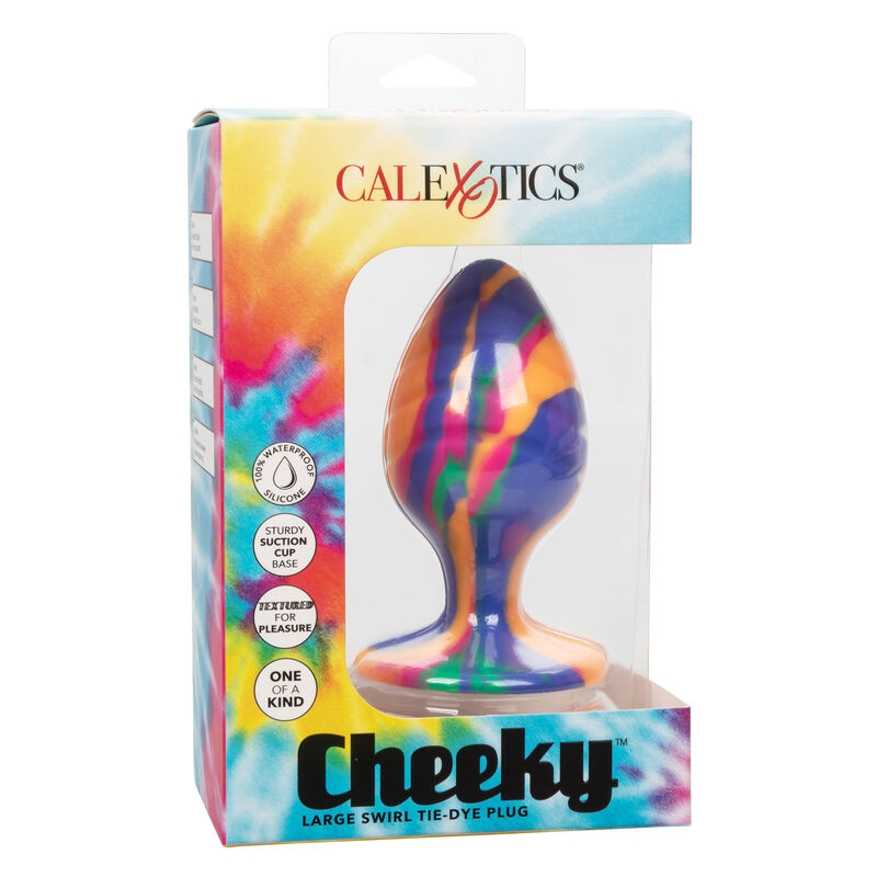 CALEXOTICS - CHEEKY DROPPED SWIRL ANAL PLUG