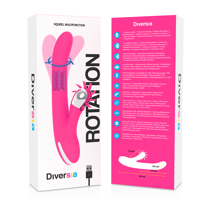 DIVERSIA - ROTATING BUNNY 24 CM