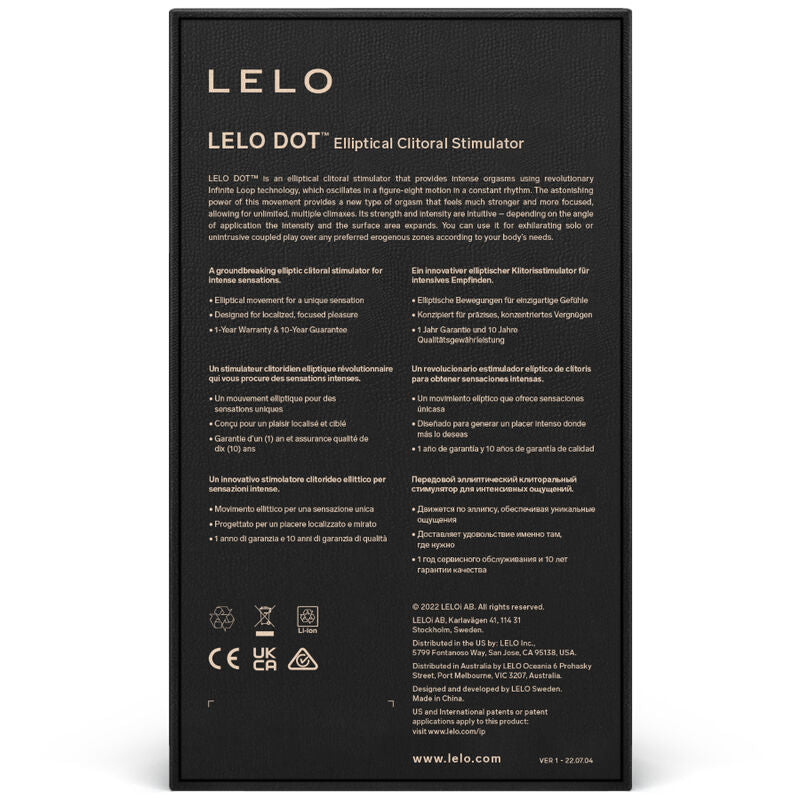 LELO - DOT CLÍTORIS-ESTIMULATOR - LILA