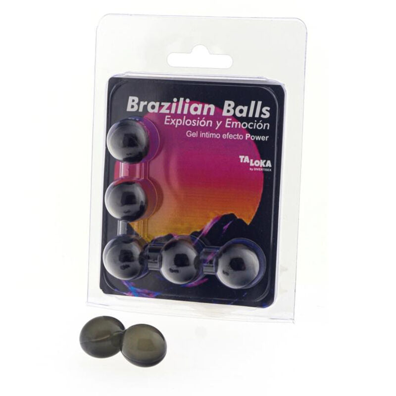 Taloka – 5 balles brésiliennes gel excitant effet puissant