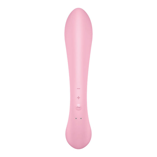 SATISFYER - VIBRATION HYBRIDE TRIPLE OH BLEU