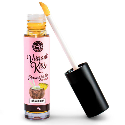 SECRETPLAY - VIBRANT KISS LIP GLOSS - PIÑA COLADA