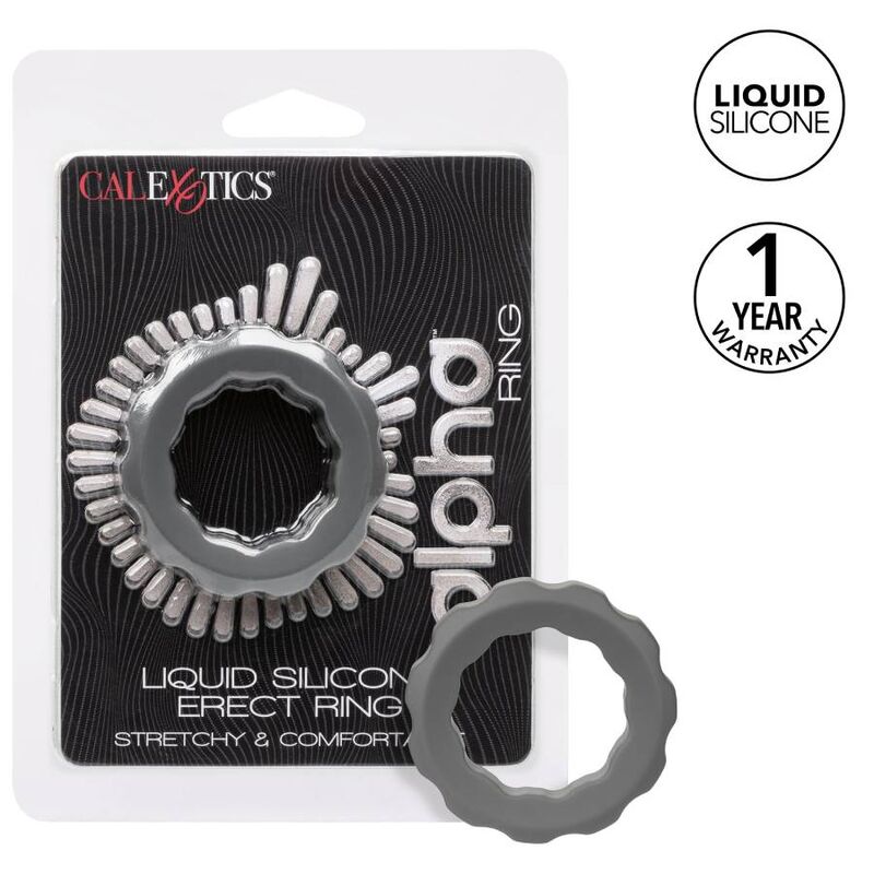 CALEXOTICS - ALPHA ERECT RING GRIJS