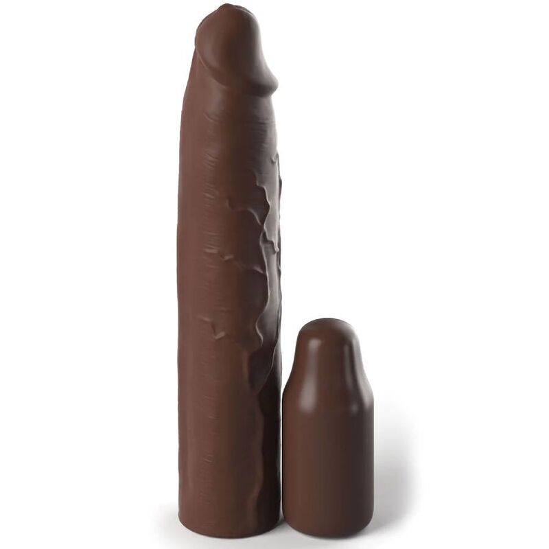 Fantasy X-Tensions – Pipedreams sleeve 22,86 cm + 7,62 cm plug brown