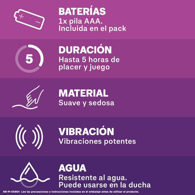 DUREX - INTENS ORGASMISCHE PURE GENOT BALA VIBRADORA