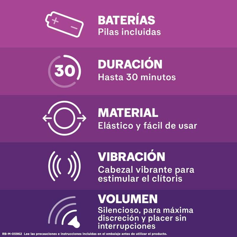 Durex – Anneau pénis vibrant diablillo intense