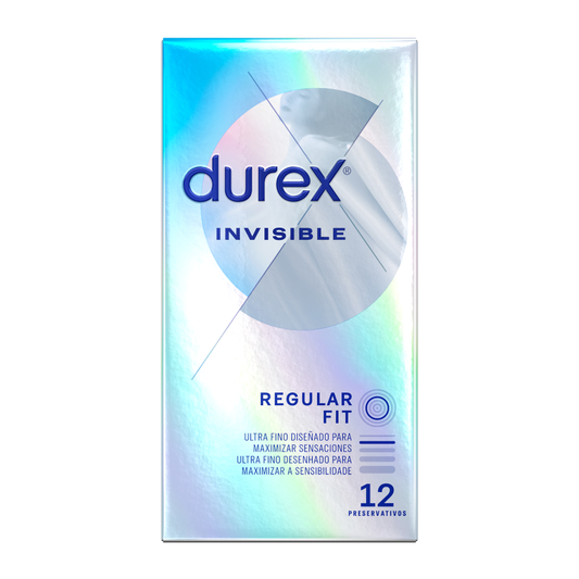 DUREX - INVISIBLE EXTRA FINO 12 UNITS