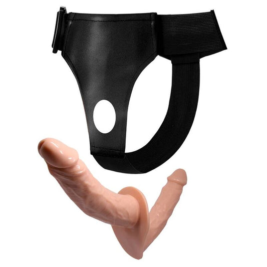 BAILE - ULTRA PASSIONATE HARNESS DOBLES DILDOS ARNÉS