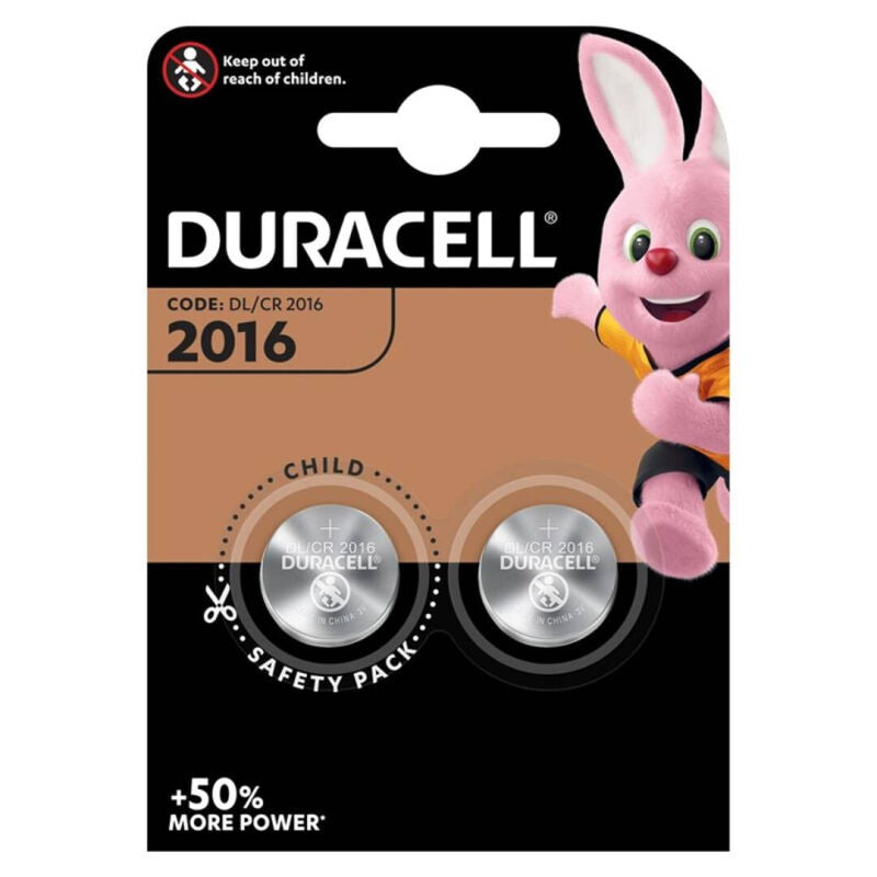 Duracell – Pile bouton litio cr2016 3v 2 unit?