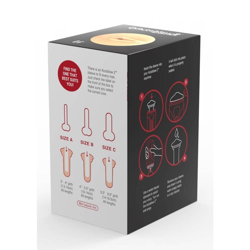 Autoblow – 2+ manchon vagin taille a
