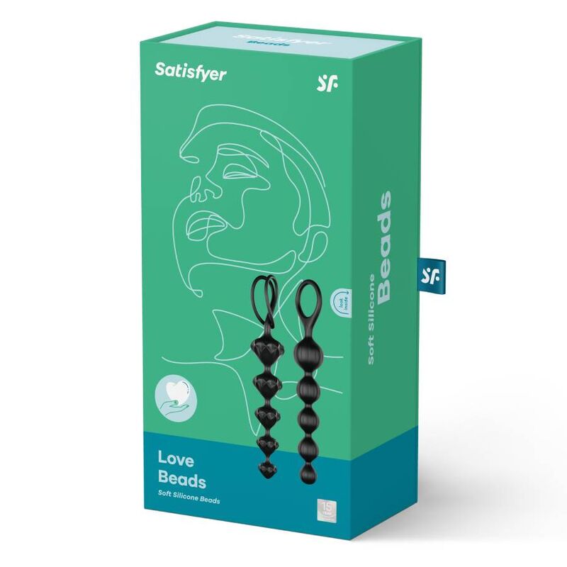 SATISFYER LOVE BEADS BLACK