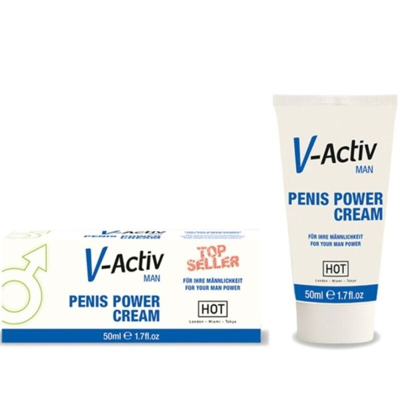 Crème stimulante V-Activ Penis Power 50 ml