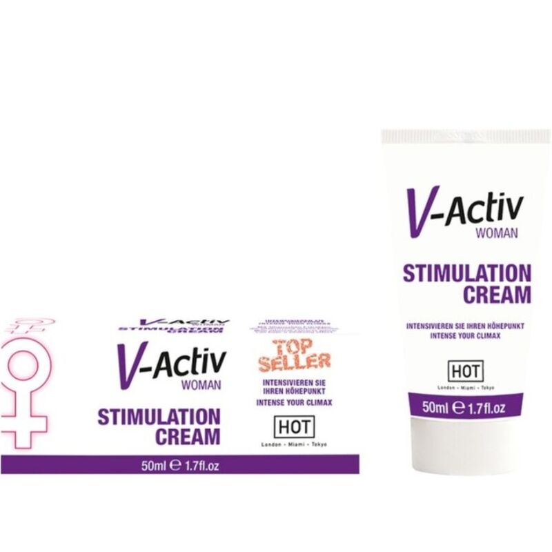 Crème stimulante clitoridienne V-Activ 50 ml