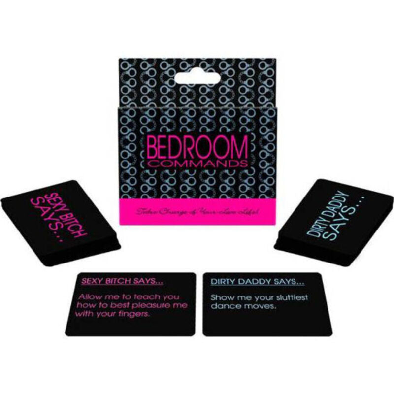 BEDROOM COMMANDS CARD GAME
