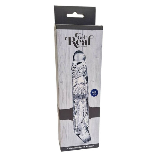 GET REAL - EXTRALARGO EXTENSION 22.5 CM TRANSPARENT