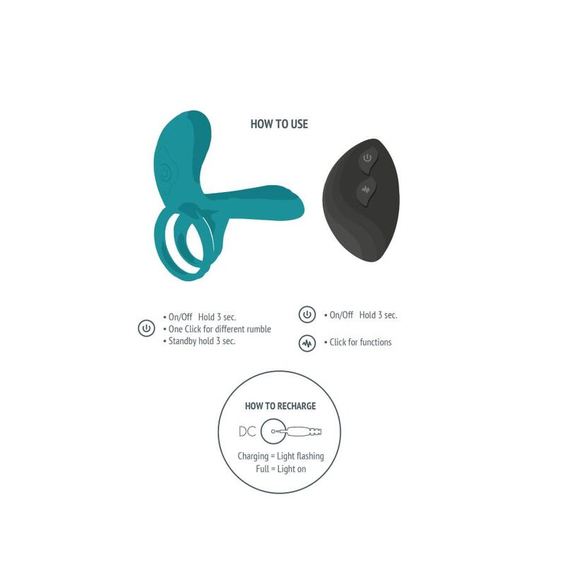 XOCOON - ANILLO VIBRADOR PARA PARA JAS VERDE