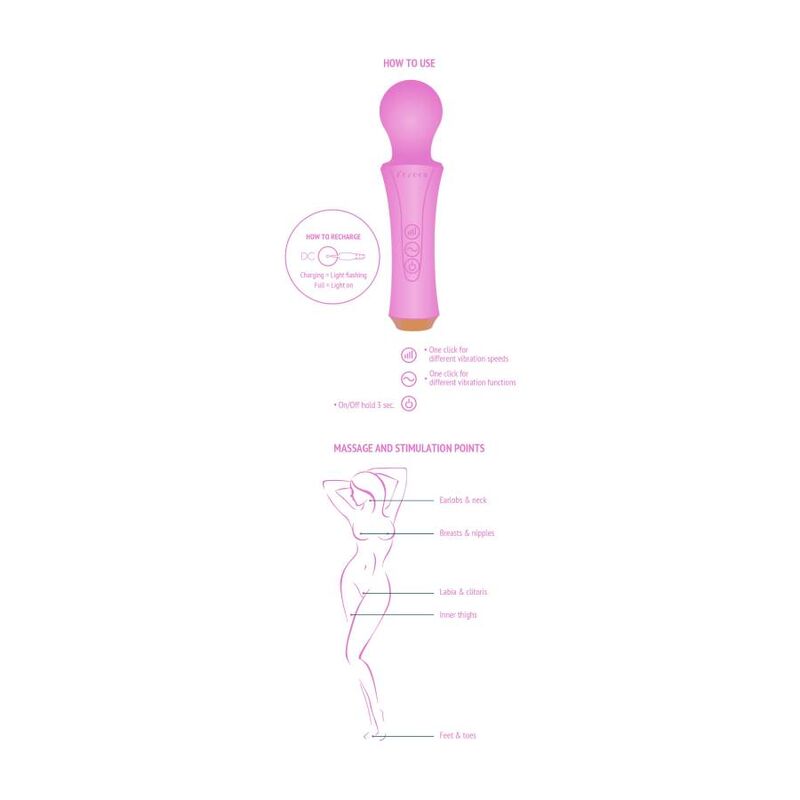 XOCOON - THE PERSONAL WAND FUCKSIA