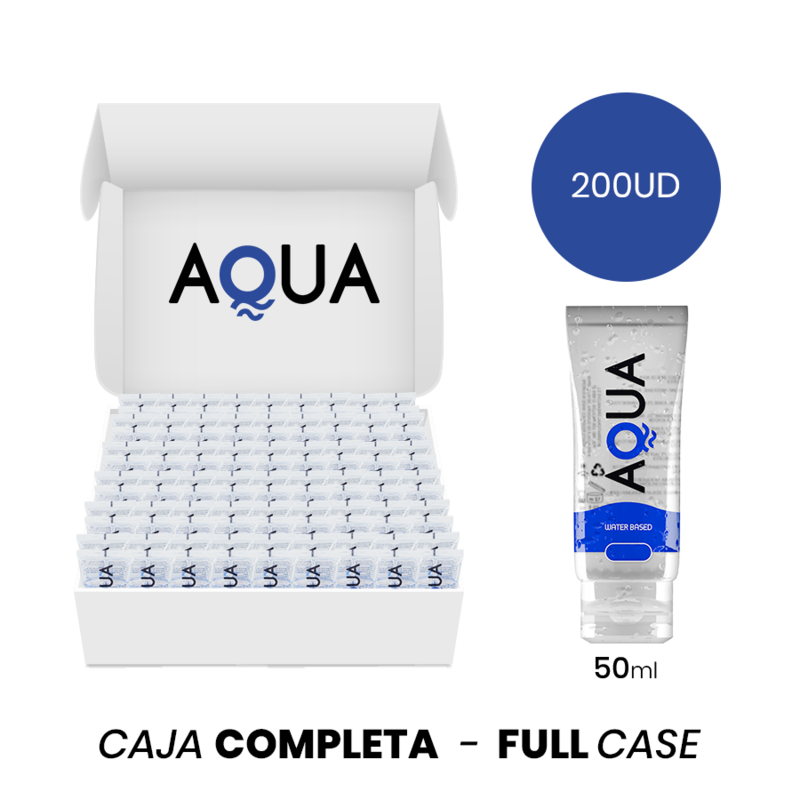 Moq 200 – Aqua quality lubrifiant à base d'eau 50 ml