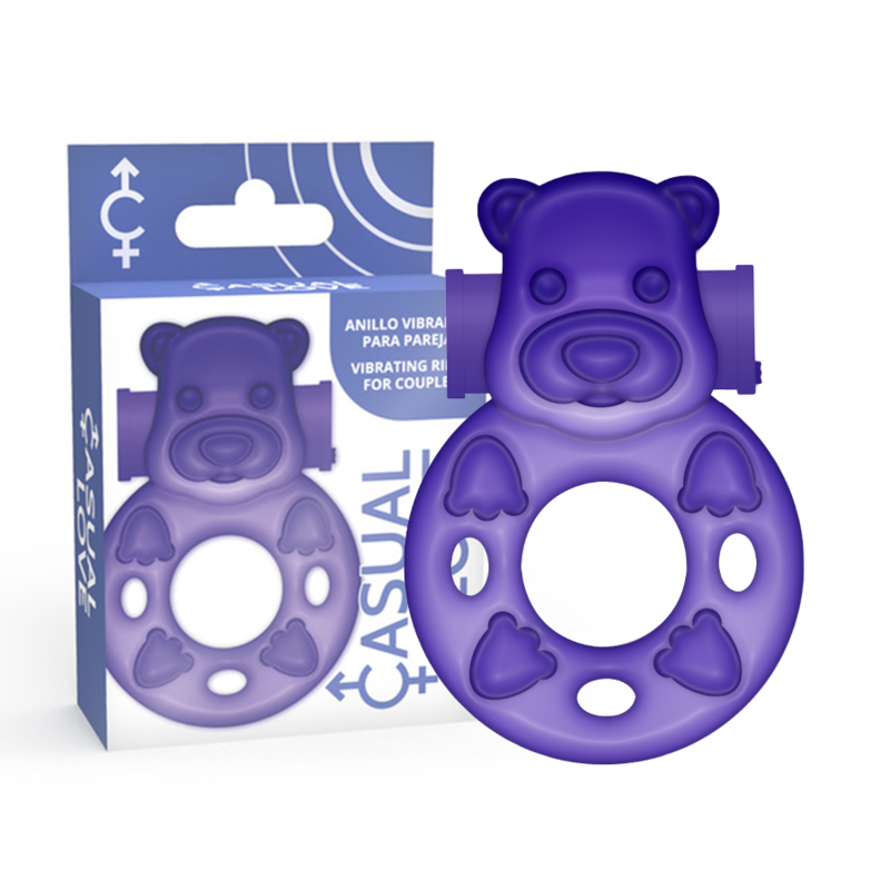 Casual Love – Bague de vibrateur 26 lilac bunny