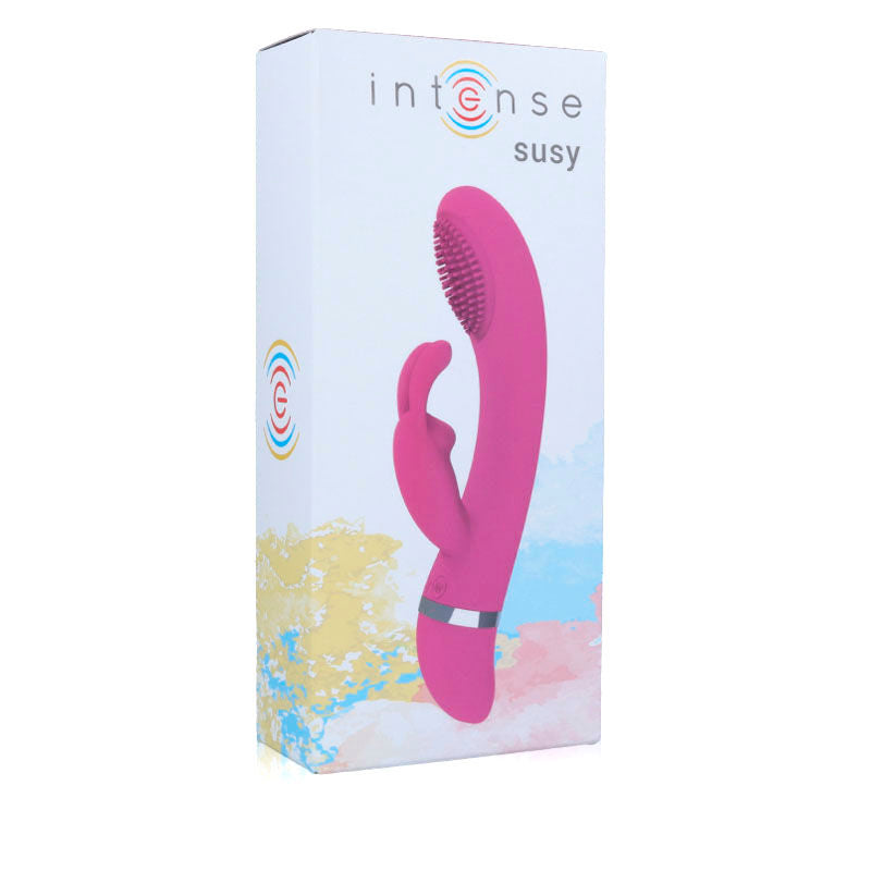 INTENSE - SUSY OSCILANE VIBRADOR SILICON RABBIT ROSA