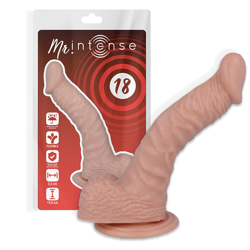 Mr Intense – 18 pénis réaliste 19.8 cm -o- 3.2 cm