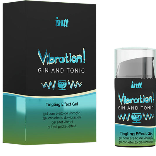 INTT - POTENT ESTIMULANT ÍNTIMO GEL VIBRADOR LIQUIDO GIN & TONIC 15ML